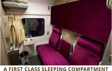 A FIRST CLASS SLEEPING COMPARTMENT